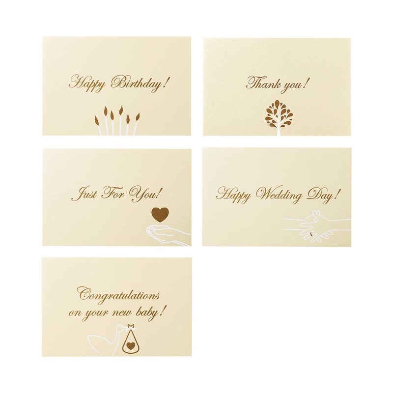 〈定型メッセージカード〉ギフトサービスは、すべて無料で利用いただけます。