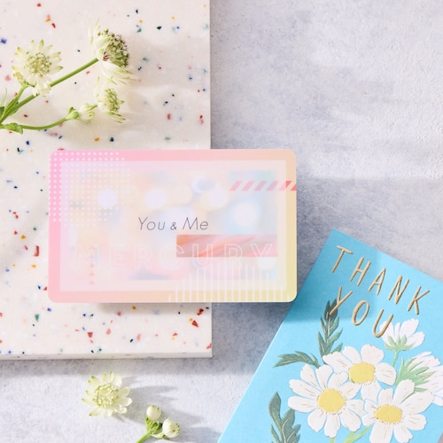 【10%OFF＆送料無料】 【カードギフト】10’sギフトカード「You&Me Mercury」BE