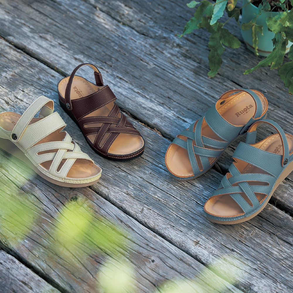 【ルオータ/Ruota】【返品送料無料】 ※ふわふわクッションサンダル(2WAY)