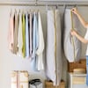 【ベルメゾン】【6月5日までお得】 ファスナーで簡単圧縮!スリムになる洗える吊り下げ衣類収納