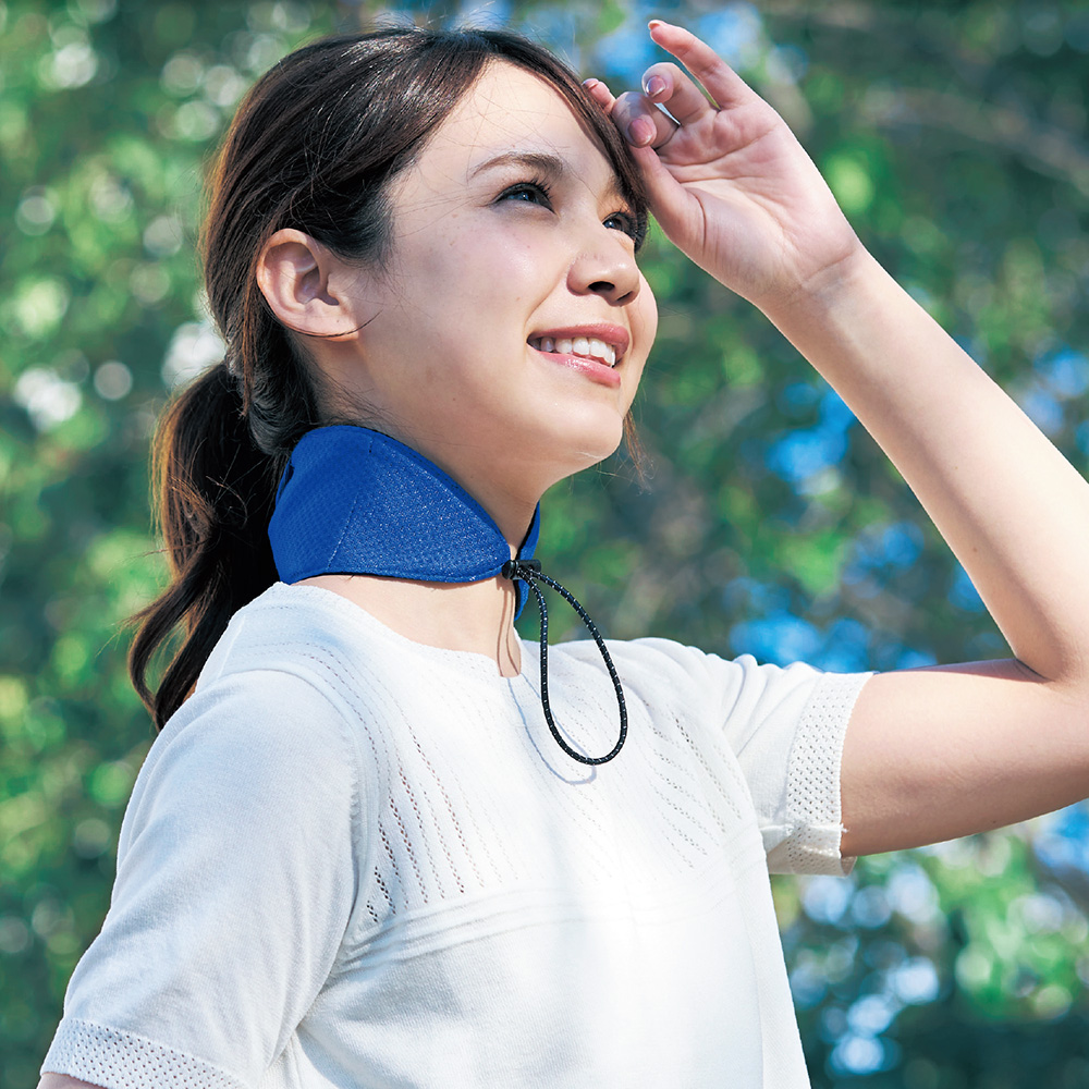 保冷剤ポケット付き!水で濡らすだけでひんやりネッククーラー <M/L>【水さえあればどこでも復活】【コンパクトで軽い】 保冷剤ポケット付き!水で濡らすだけでひんやりネッククーラー <M/L>【水さえあればどこでも復活】【コンパクトで軽い】