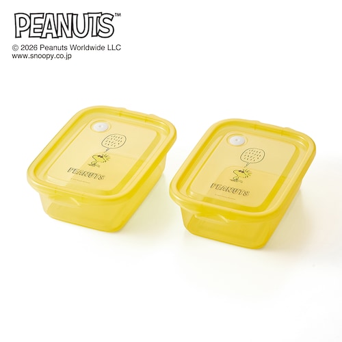 フードコンテナ同柄２個セット 「スヌーピー」