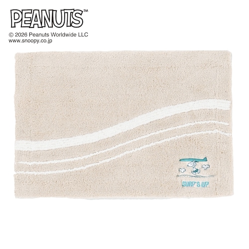 サーフ柄バスマット「スヌーピー」