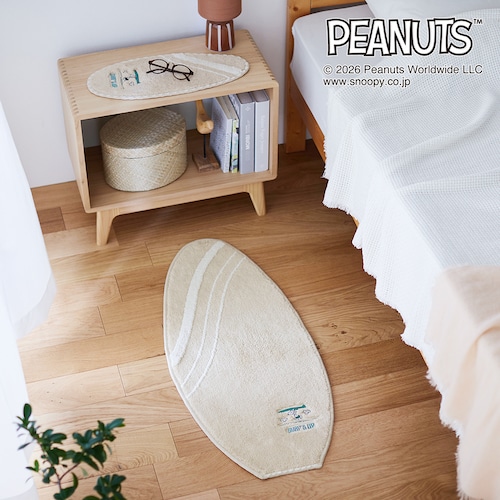 サーフ柄アクセントマット「スヌーピー」