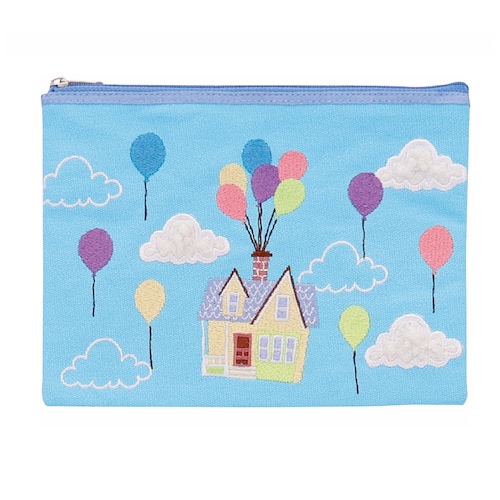 刺繍がかわいいポーチ／トートバッグ（選べるキャラクター)