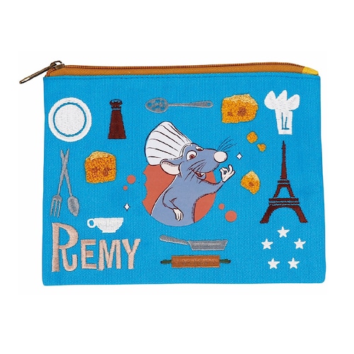 刺繍がかわいいポーチ／トートバッグ（選べるキャラクター)