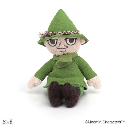綿素材を使ったおすわりたおぐるみ「ムーミン」