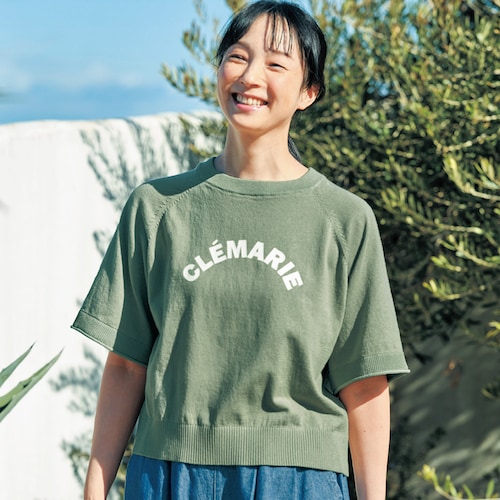 コットンロゴニット