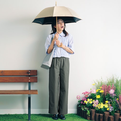 雨の日専用はりつきにくい防水パンツ