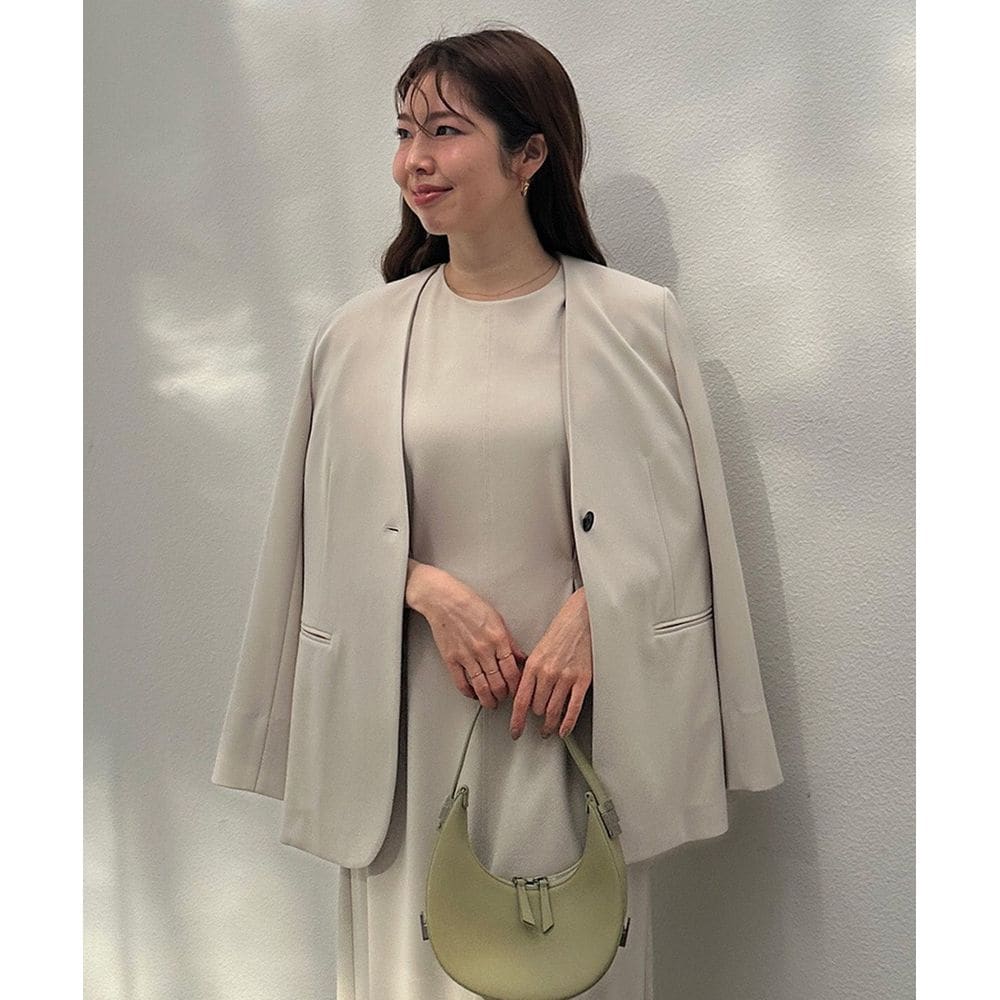 UNFILO／アンフィーロ】BEAUTY MOVE ノーカラージャケット(オンワード