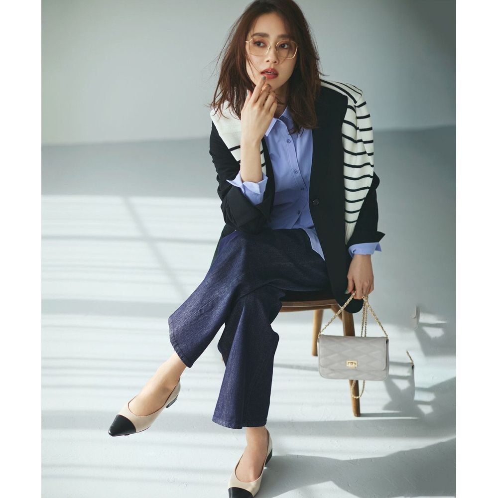 UNFILO／アンフィーロ】BEAUTY MOVE ノーカラージャケット(オンワード