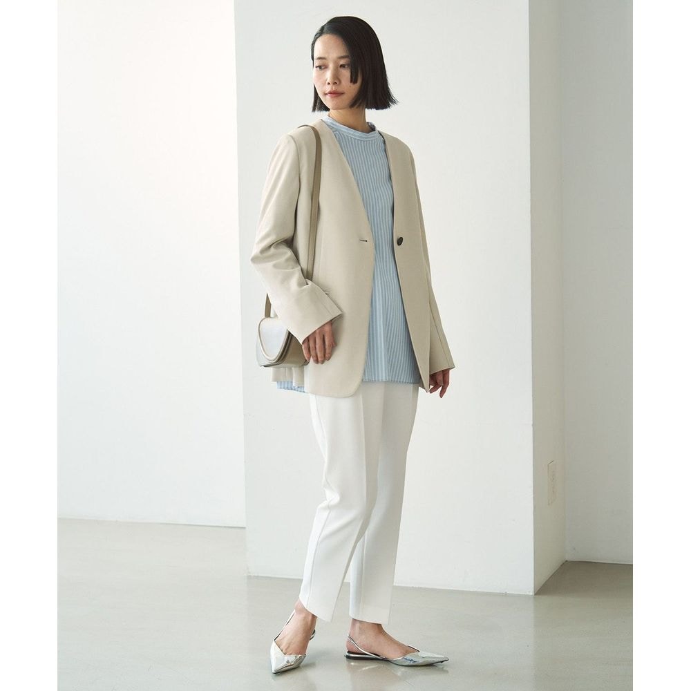 UNFILO／アンフィーロ】BEAUTY MOVE ノーカラージャケット(オンワード