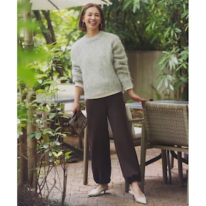 【オンワード樫山】【UNFILO/アンフィーロ】BEAUTYFORMJERSEYパンツ