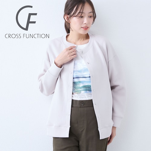 オーガニックコットンカットソーカーディガン