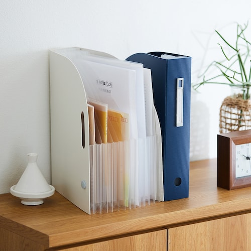 大容量で書類整理できるタテ型じゃばら書類ケース