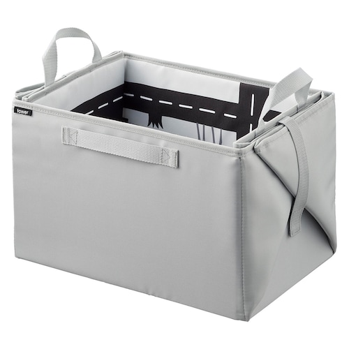 プレイマットにもなるおもちゃ収納