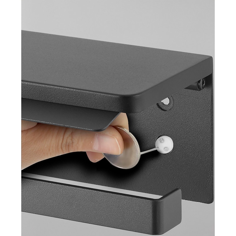 付属の石こうボードピンで壁面のお好みの位置に取り付けできます