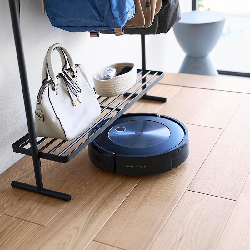 棚下はロボット掃除機が通れる高さがありお掃除もスムーズ