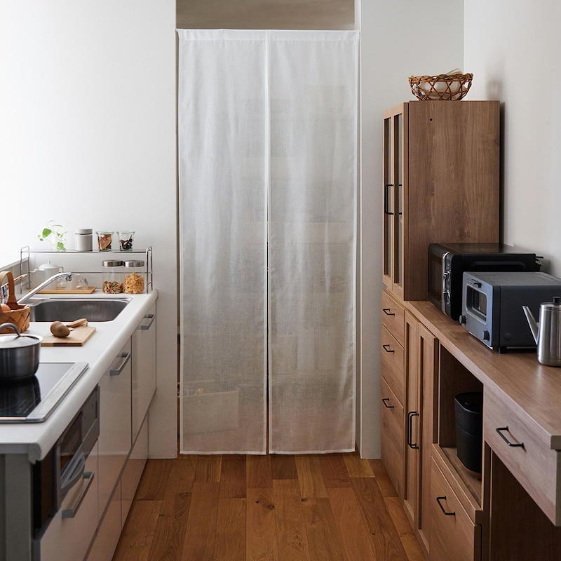 ホワイト・約８５×２１０cm