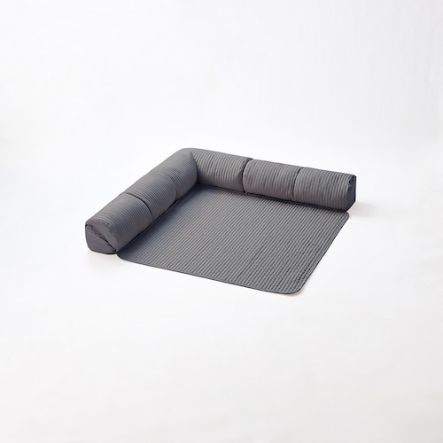 【専用別売パーツ】 綿素材を使ったカバーが洗えるコーナーローソファーセット専用替えカバー
