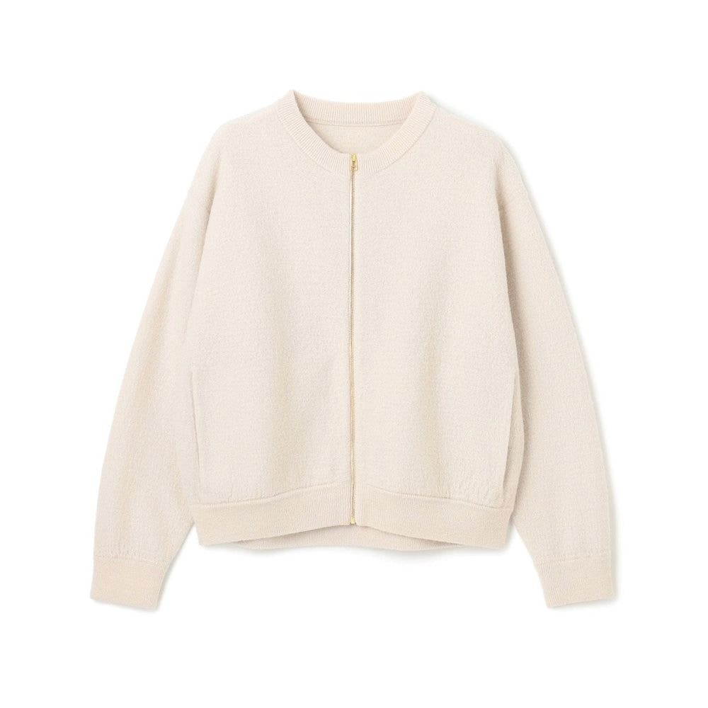 UNFILO／アンフィーロ】ウールミルド ZIPニットブルゾン(オンワード