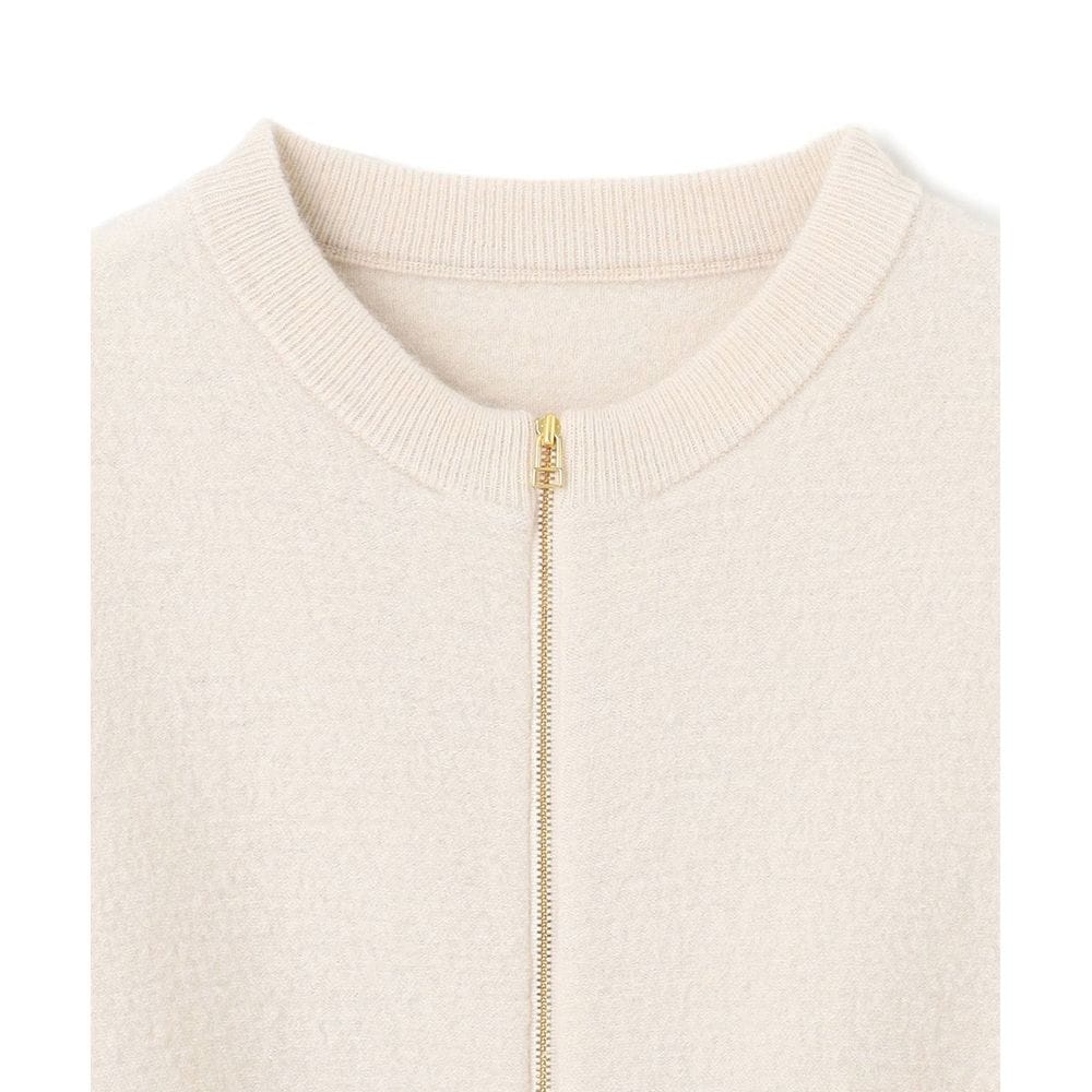 UNFILO／アンフィーロ】ウールミルド ZIPニットブルゾン(オンワード