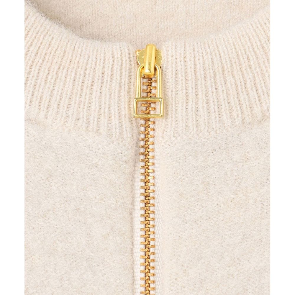 UNFILO／アンフィーロ】ウールミルド ZIPニットブルゾン(オンワード