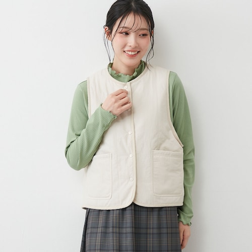 【2月4日セール追加】 リバーシブルベスト