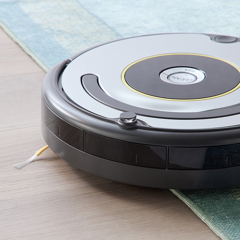 ロボット掃除機にも対応。段差になりにくい薄さで、引っかかることなく掃除ができます