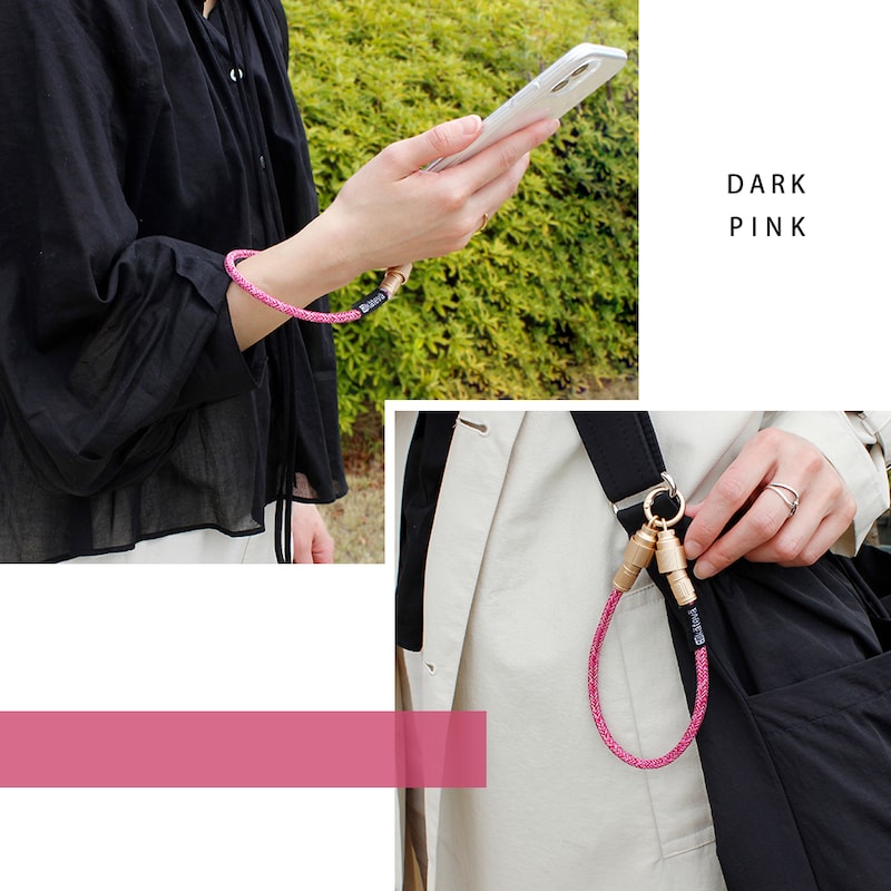 ダークピンク/ハンドストラップ
タイプＣ-タイプC