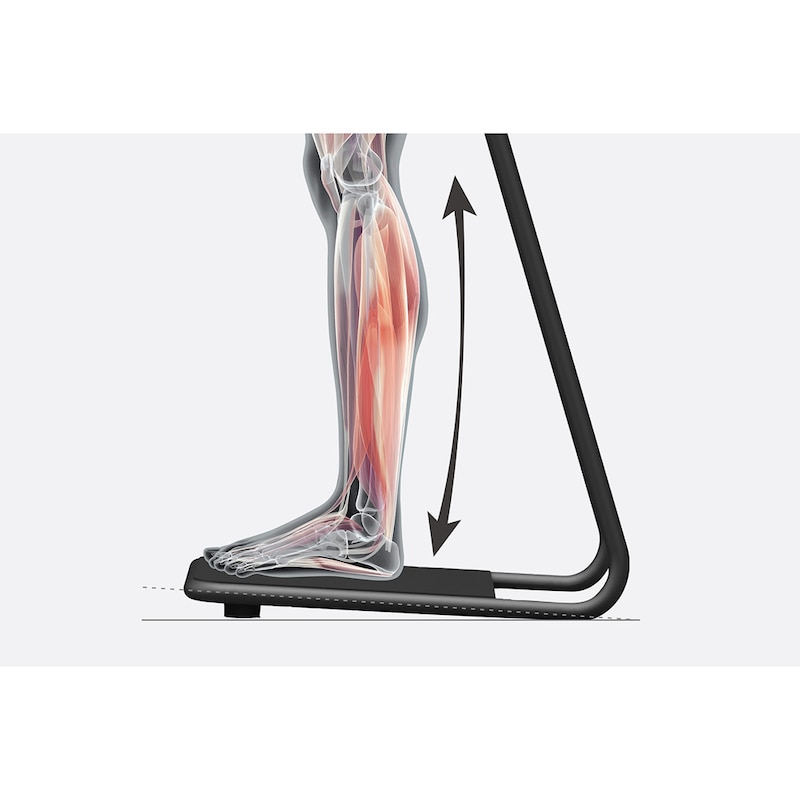 立つだけでふくらはぎをストレッチ