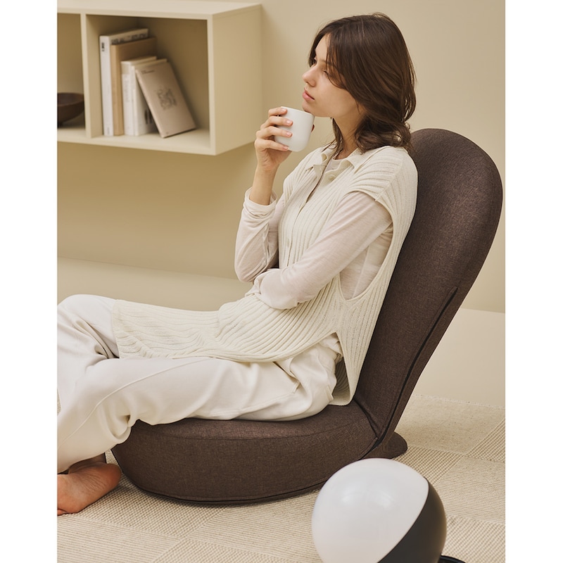 身体をゆったり包む快適な座り心地