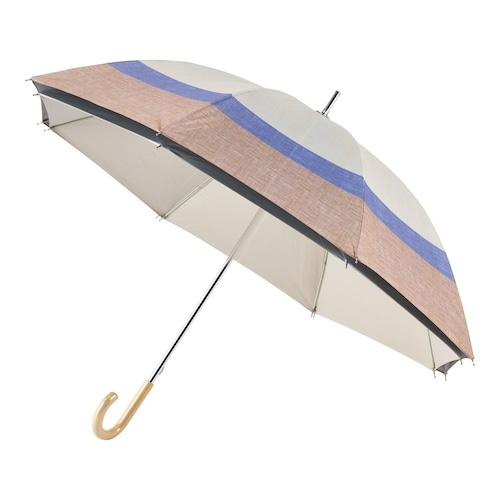 二階建て断熱パラソル 北欧柄風長傘