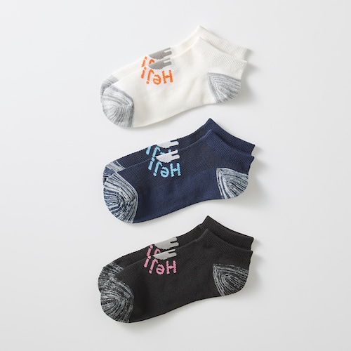 【3足組】甲メッシュスニーカーソックス