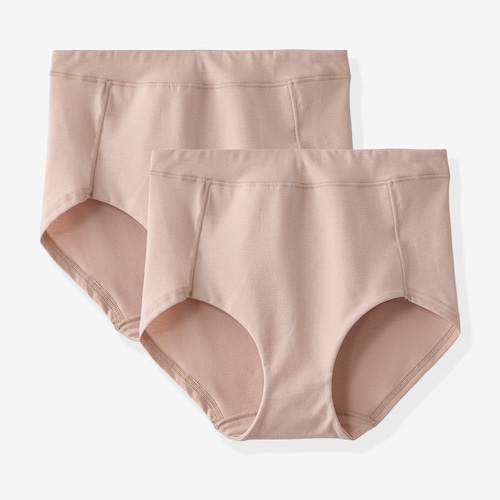 【2枚組】お腹・足口らくらくショーツ