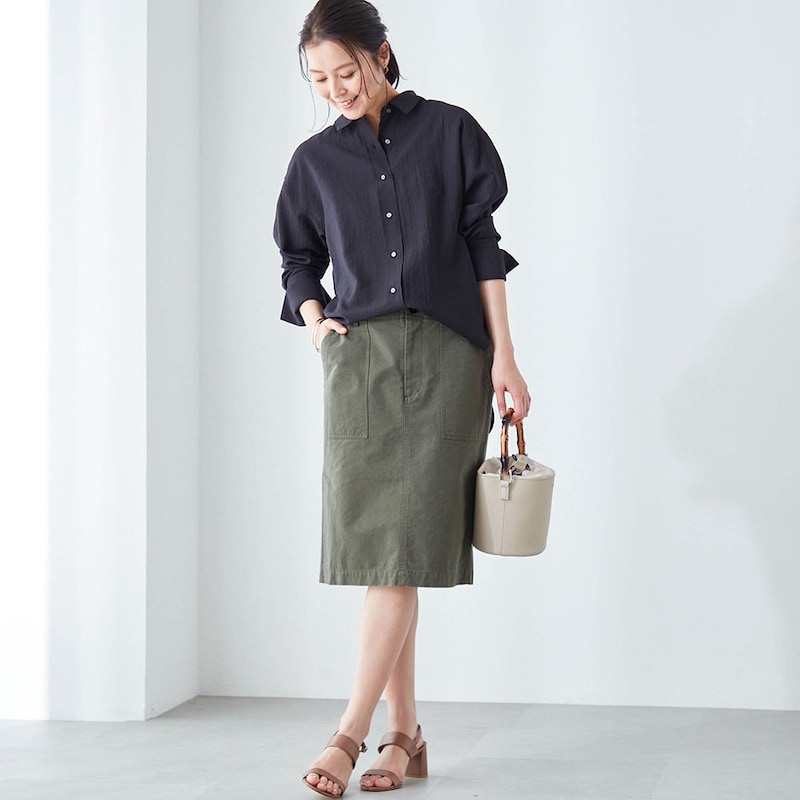 モデル身長167cm／M