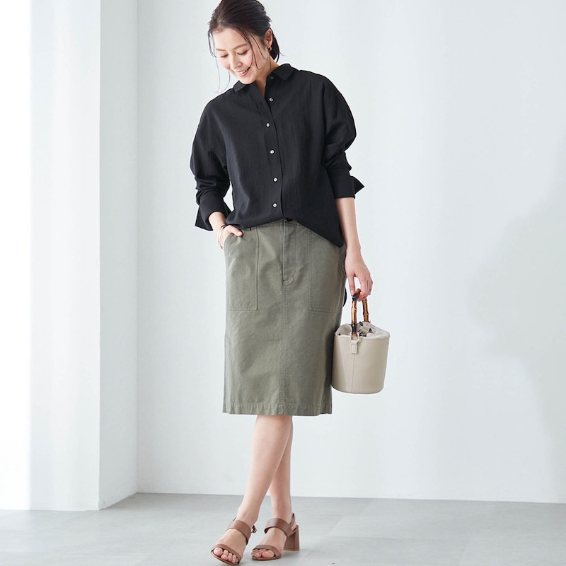 モデル身長167cm／M