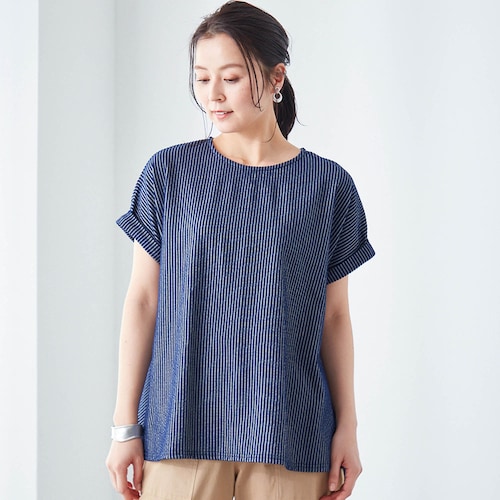 ニットサッカーカットソー