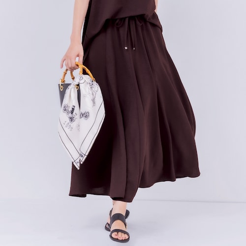 とろみウェーブ８枚はぎスカート