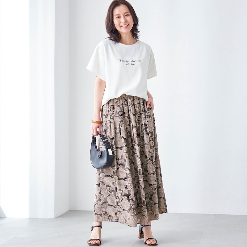 モデル身長167cm／M