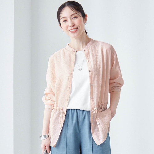 大人のシアーブラウス＆タンクトップセット