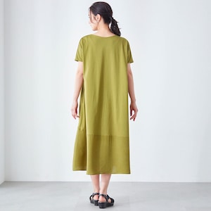 モデル身長167cm／M ※写真は撮影用のため身丈+3cmになります。