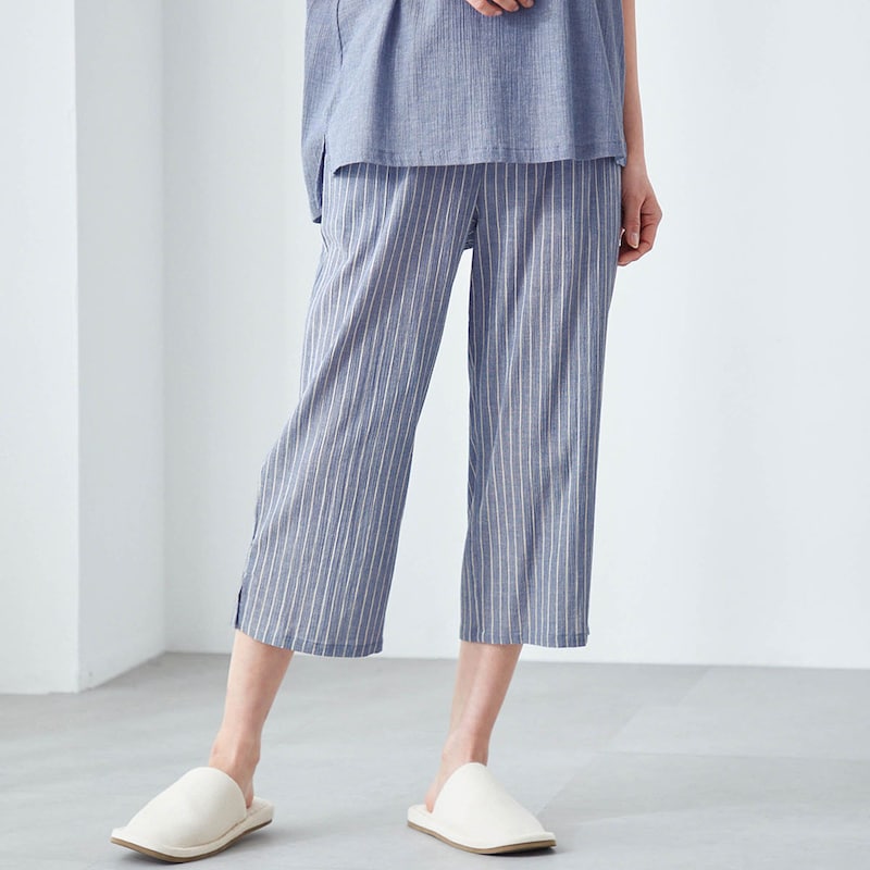 ネイビー（ストライプ）