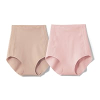 ベージュ×スモークピンク