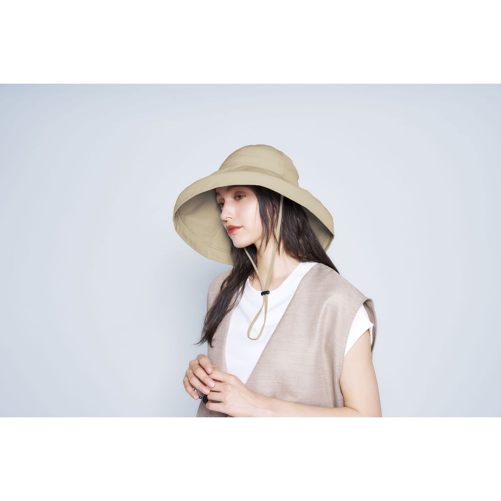 【ベルメゾン】ビッグブリムハット(Sun Block LAB)