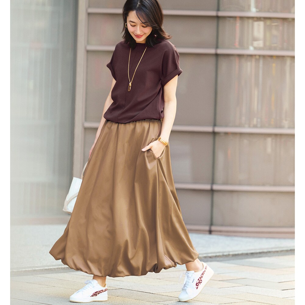 【スタイルノート/StyleNote】【晴雨兼用】ドッキングワンピ-ス【撥水・UVカット】