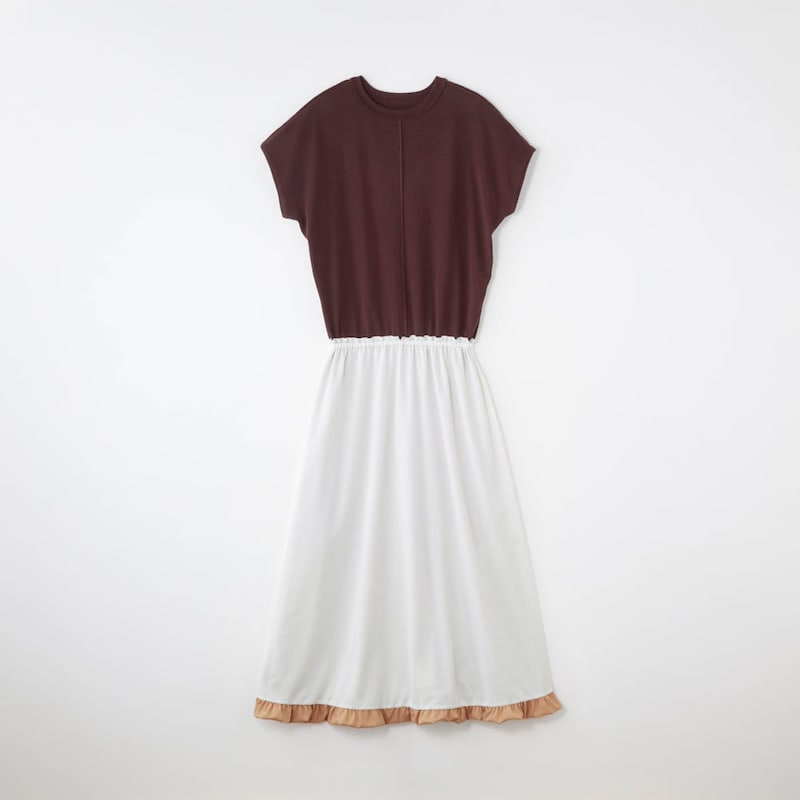 スカート部のみ裏地付き