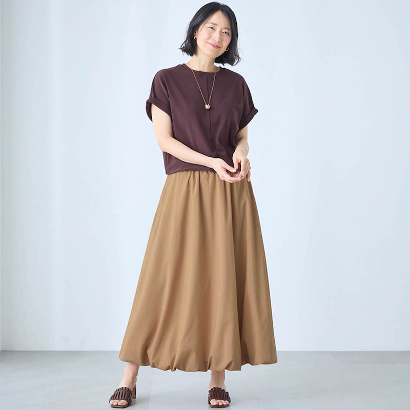 ブラウン×ベージュ