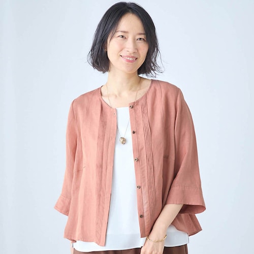 ヨーロピアンリネンブラウス