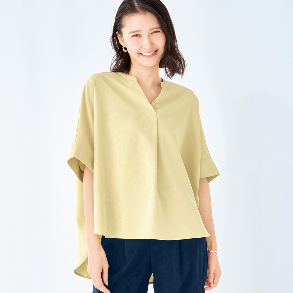 ラクしてキレイを叶えるブラウス【防シワ】